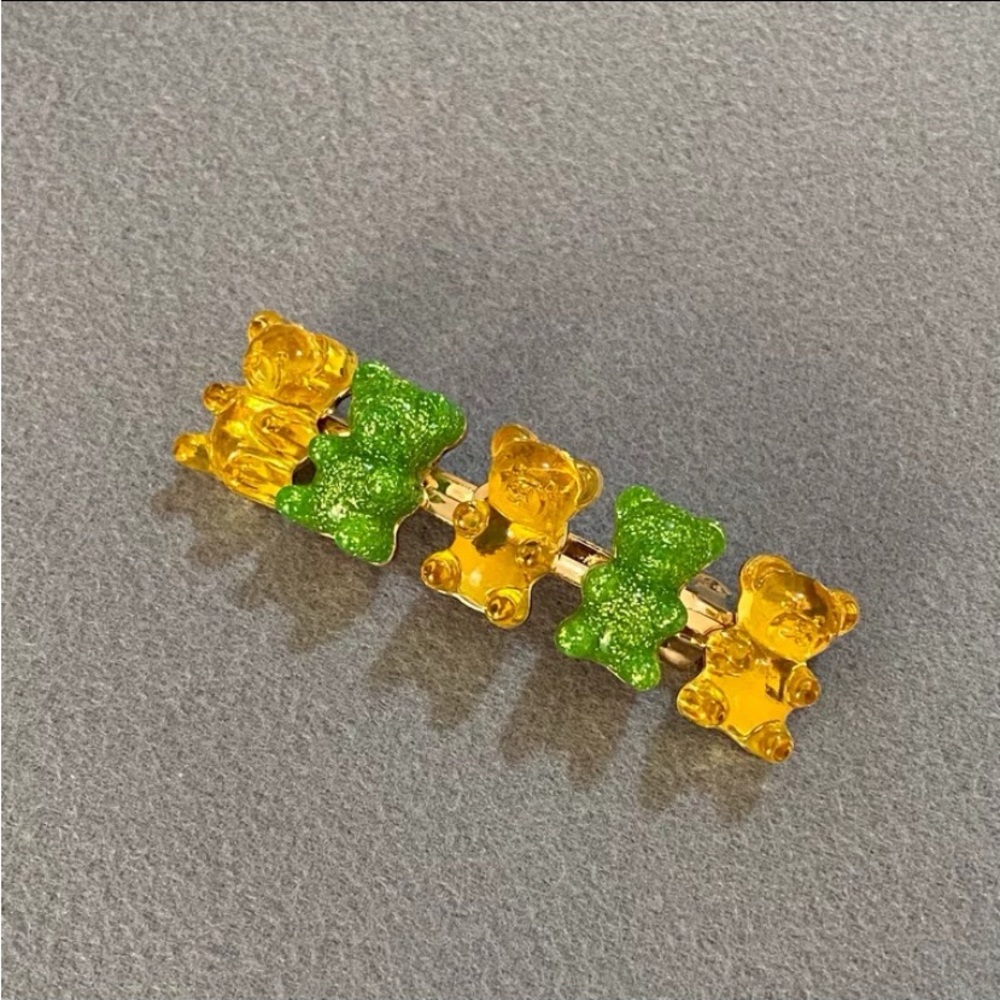 BETSEY JOHNSON Candy Gummy Bear Hair Clip NEW
